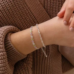 Dinny Hall Suffragette Tennis Bracelet