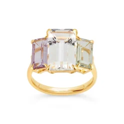 Dinny Hall Suffragette Trinny Trilogy Ring