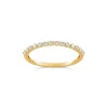 Dinny Hall Sweet Pea 18K Diamond Half Eternity Ring
