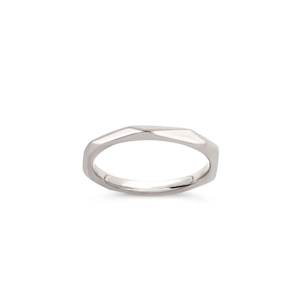 Dinny Hall Thalassa Faceted Band Ring
