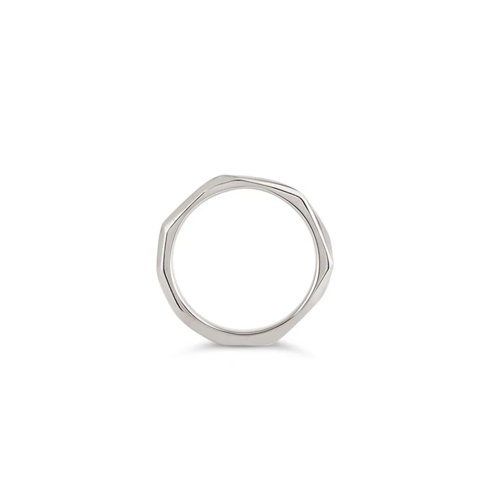 Dinny Hall Thalassa Faceted Band Ring