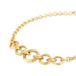 Dinny Hall Thalassa Faceted Link Bracelet