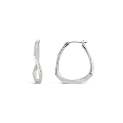 Dinny Hall Thalassa Faceted Medium Hoops