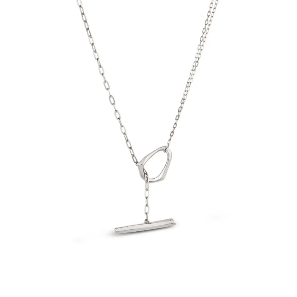 Dinny Hall Thalassa Faceted Medium T-Bar Lariat