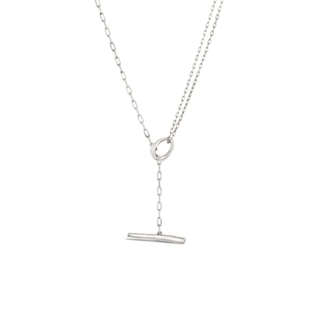 Dinny Hall Thalassa Faceted Small T-Bar Lariat