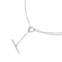 Dinny Hall Thalassa Faceted Small T-Bar Lariat