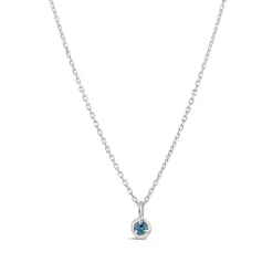 Dinny Hall Thalassa Mini Blue Topaz Pendant