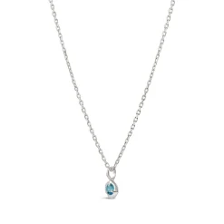 Dinny Hall Thalassa Mini Blue Topaz Pendant