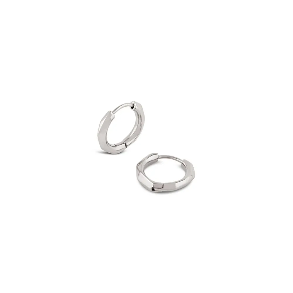 Dinny Hall Thalassa Mini Faceted Huggie Hoops