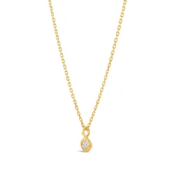 Dinny Hall Thalassa Mini White Sapphire Pendant