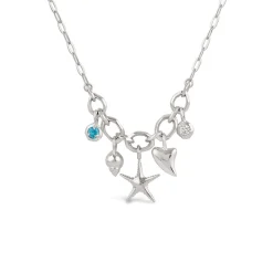 Dinny Hall Thalassa Ocean Treasures Charm Necklace