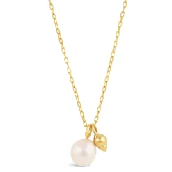 Dinny Hall Thalassa Ocean Treasures Pearl Duo Pendant