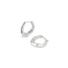 Dinny Hall Thalassa Small & Chunky Faceted Huggie Hoops