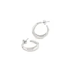Dinny Hall Thalassa Tapering Faceted Chunky Hoops