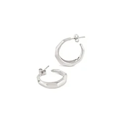 Dinny Hall Thalassa Tapering Faceted Chunky Hoops