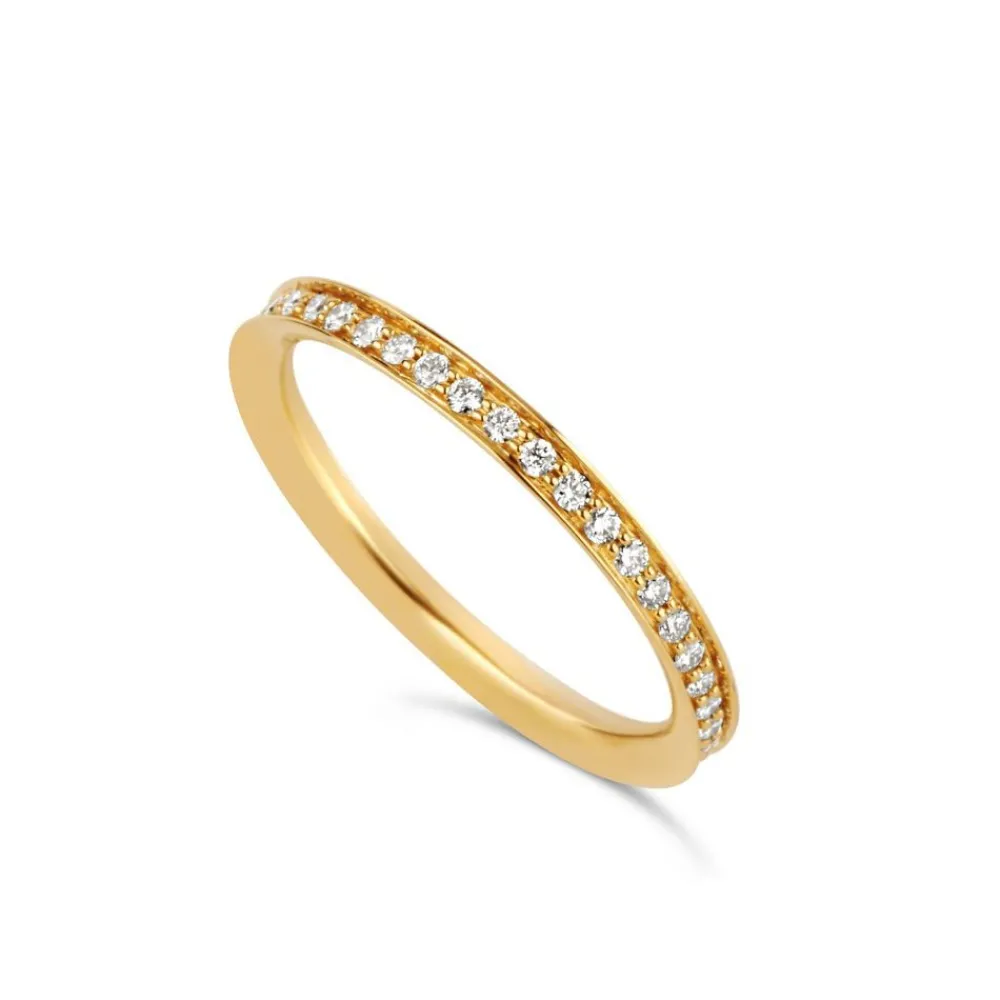 Dinny Hall Thread Set 18K Diamond Full Eternity Ring