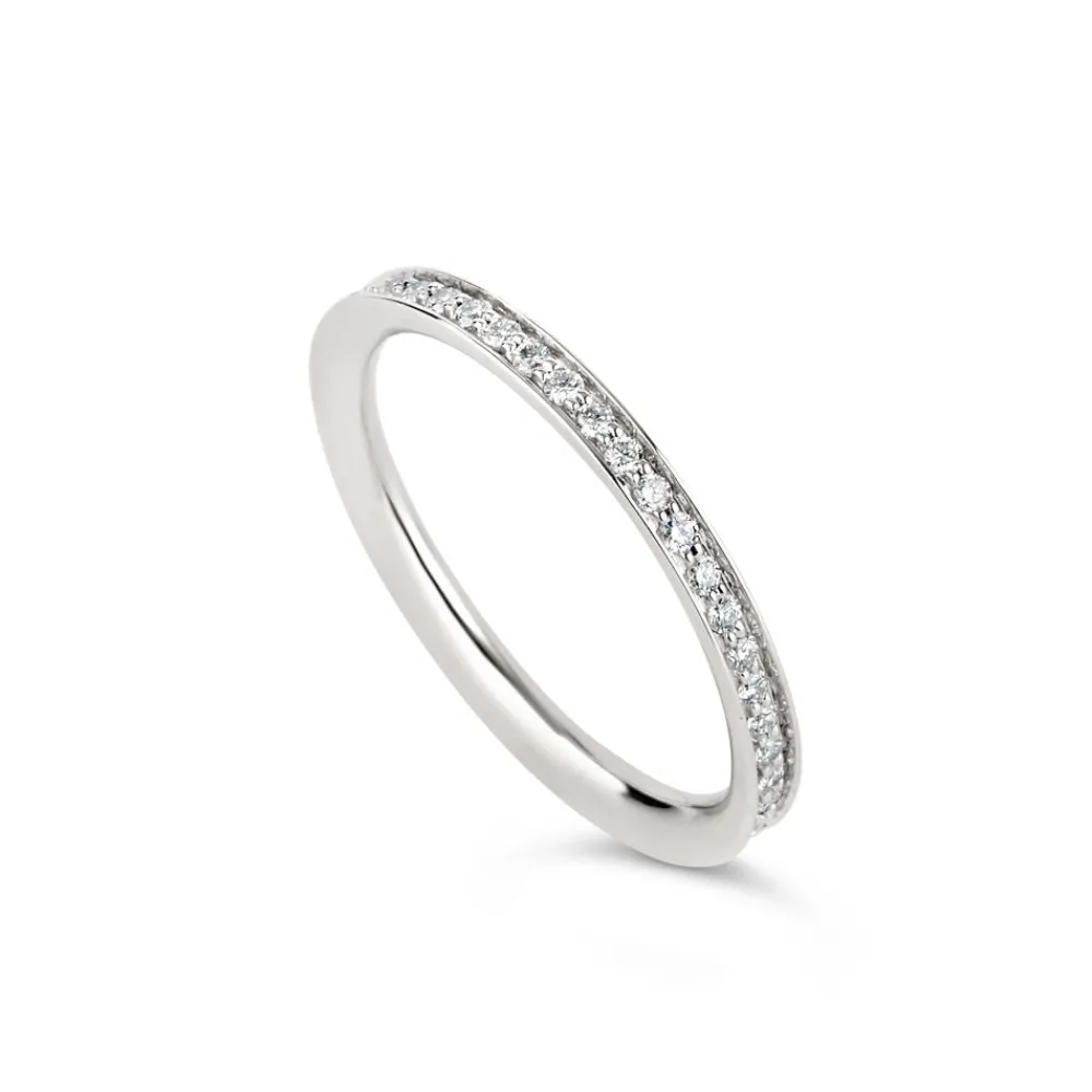 Dinny Hall Thread Set 18K Diamond Set Full Eternity Ring