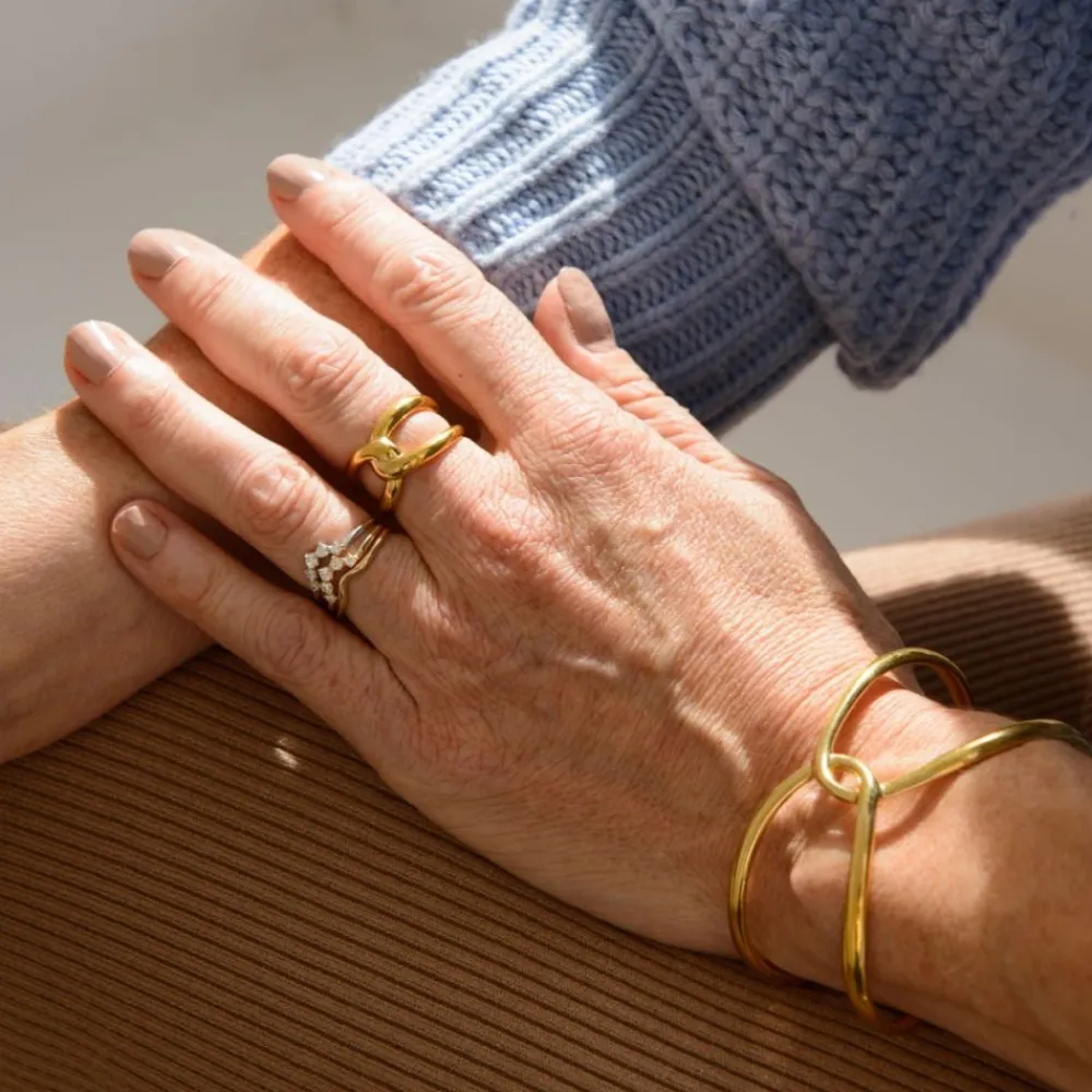 Dinny Hall Twist Open Cuff