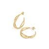 Dinny Hall Twist Open Hoops