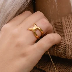 Dinny Hall Twist Open Ring