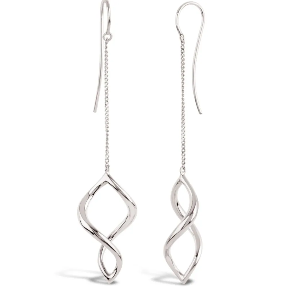 Dinny Hall Twist Small Chain Drop Earrings