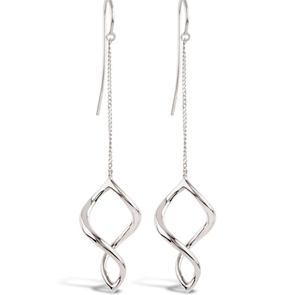Dinny Hall Twist Small Chain Drop Earrings