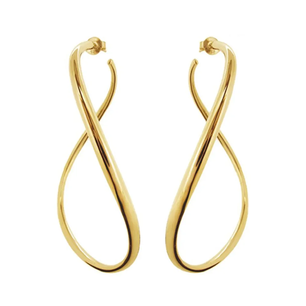 Dinny Hall Wave Xl Hoop Earrings